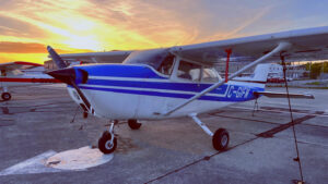 Cessna 172 C-GIFM Parked on Ramp at Boundary Bay Airport