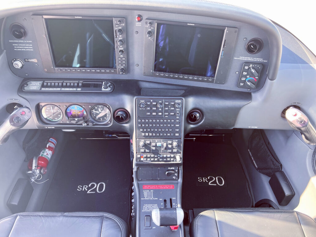2019 Cirrus SR20 Cockpit G1000 Panel