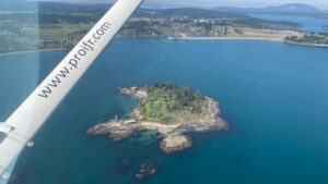 Friday Harbour Photo from US Checkout Flight