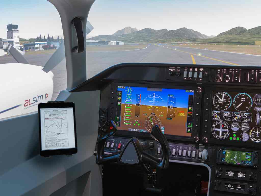 IFR Renewal in modern ALSIM 250 Simulator